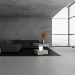 CS Tavolino luminoso in calacatta*Dimarmo Online