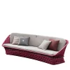 Divano 4 posti in tessuto Amaranth Outdoor*Giorgio Collection Clearance