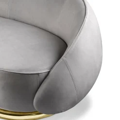 Divano a 3 posti Abbracci grigio*Ghidini 1961 Sale