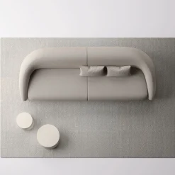 Divano a 2 posti grigio Apper di Antonio Rodriguez*La Cividina Discount