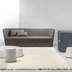 Divano a 3 posti Velour Taupe*La Cividina Clearance