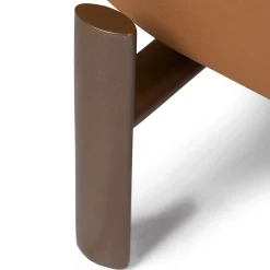 Divano a Due Posti Baida' con Guscio in Ecopelle*FROMM. Outlet