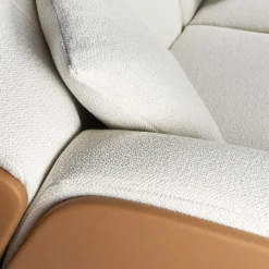 Divano a Due Posti Baida' con Guscio in Ecopelle*FROMM. Outlet