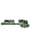 Divano angolare Boboli verde con tavolino*Mantellassi 1926 Outlet
