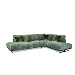 Divano angolare con Free Side verde*Mantellassi 1926 Discount
