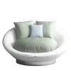 Divano Aria Round White*Galbiati Fratelli Hot