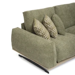 Divano Boboli verde con Free Side*Mantellassi 1926 Outlet