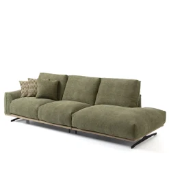 Divano Boboli verde con Free Side*Mantellassi 1926 Outlet
