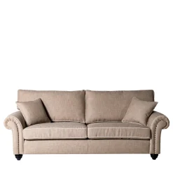 Divano Borghese beige a due posti*Mantellassi 1926 Discount