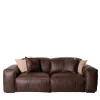 Divano componibile Placido pelle marrone*Mantellassi 1926 New