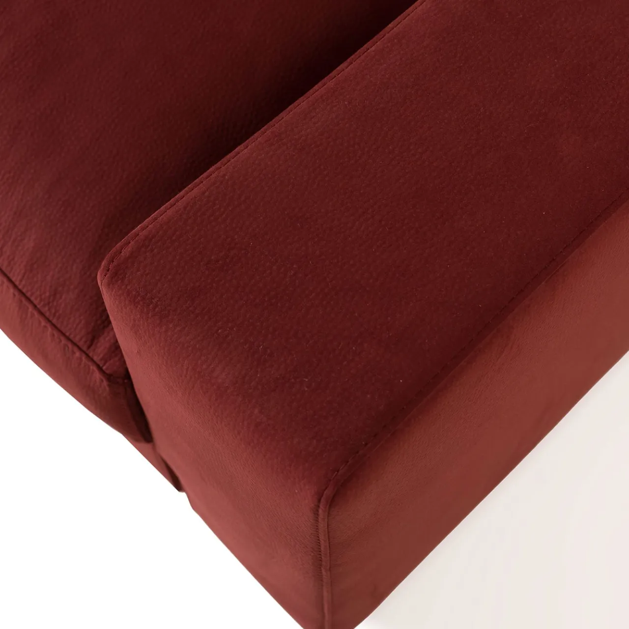 Divano con chaise longue Glam rosso*Mantellassi 1926 Best