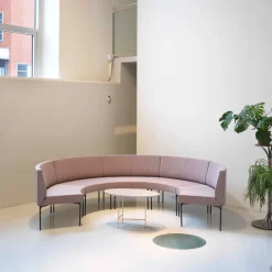 Divano di composizione Laguna "F" Half Moon Pink*Sitia Outlet