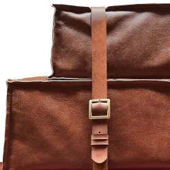 Divano Docker in pelle marrone cognac*DLA Design Lab Sale