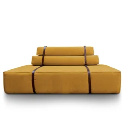 Divano Docker in velluto giallo oro*DLA Design Lab Hot