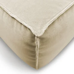 Divano Docker in velluto bianco crema*DLA Design Lab