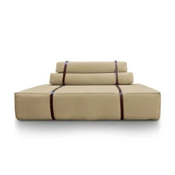 Divano Docker in velluto beige*DLA Design Lab New