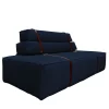 Divano Docker in velluto blu navy*DLA Design Lab Sale