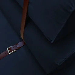 Divano Docker in velluto blu navy*DLA Design Lab Sale