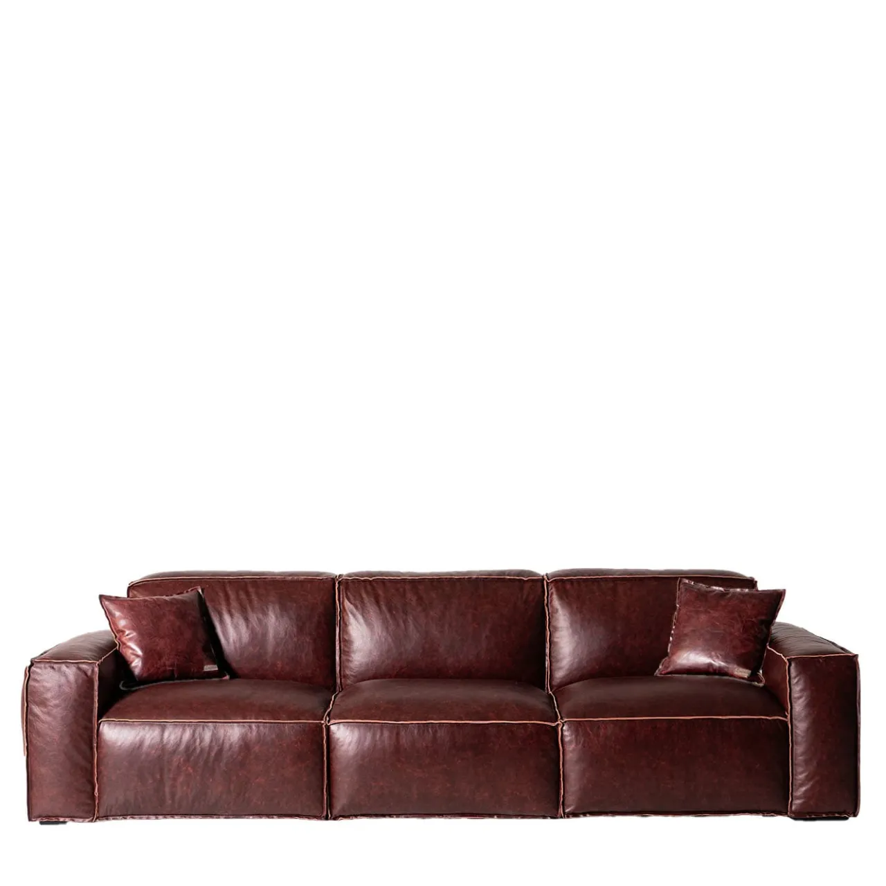 Divano Dodo in Pelle Mogano*Mantellassi 1926 Online