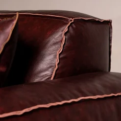 Divano Dodo in Pelle Mogano*Mantellassi 1926 Online