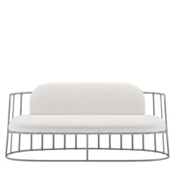 Divano Dolmen Neve di Margherita Rui*Dante Negro Hot