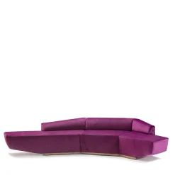 Divano DUBHE' in Velluto Viola*Living Couture Discount