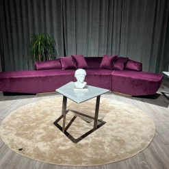 Divano DUBHE' in Velluto Viola*Living Couture Discount