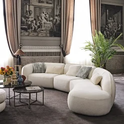 Divano Erasmo bianco*Black Tie Sale