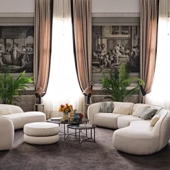 Divano Erasmo bianco*Black Tie Sale