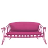 Divano Garden rosa di Carlo Rampazzi*Sergio Villa Clearance