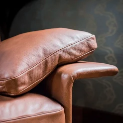 Divano in pelle marrone Alato*Black Tie Discount