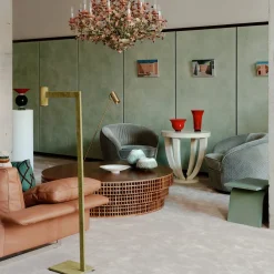 Divano in pelle marrone Alato*Black Tie Discount