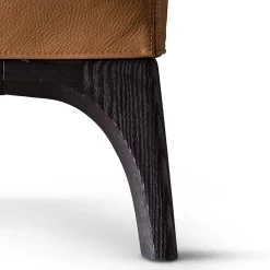 Divano in pelle Milano Cookie-Brown di Giuseppe Manzoni*Bodema Best