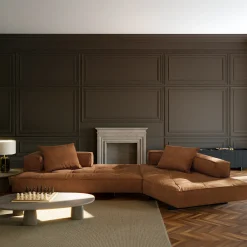 Divano in pelle nubuk rustica M1 Pentagon*Albedo Sale