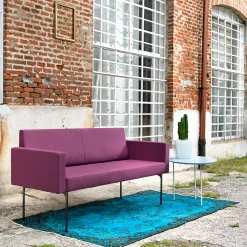 Divano Laguna B 2 posti viola*Sitia Best