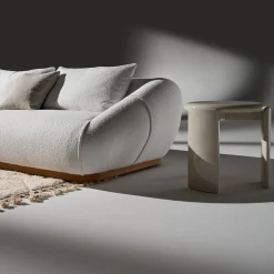 Divano Manila Bianco Curvilineo e Modulabile by Palomba + Serafini #2*Ferri 1956 Hot