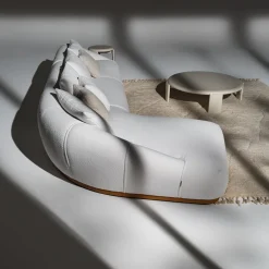 Divano Modulare ad angolo Manila Bianco di Palomba + Serafini*Ferri 1956 Hot