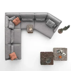 Divano modulare Edward di Giuseppe Bavuso*Alivar Online