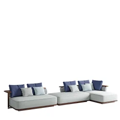 Divano modulare Pedro grigio*CPRN Homood Discount