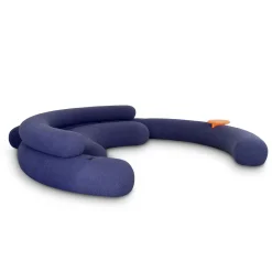 Divano Nefelibata blu di Stormo Studio*Adrenalina Sale