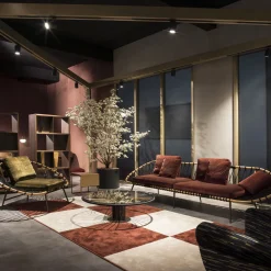 Divano ovale Discovery Ed/20 043 di Studio Mamo*Zanaboni New