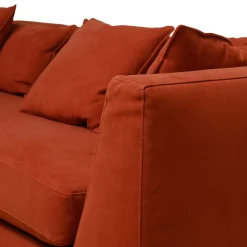 Divano Paris 3 posti rosso*Chelini Online