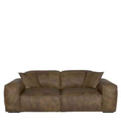 Divano Placido in Pelle Marrone*Mantellassi 1926 Sale