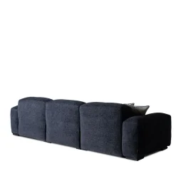 Divano Placido in Tessuto Blu a 3 Posti*Mantellassi 1926 Outlet