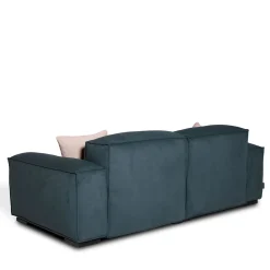 Divano Placido in Tessuto Blu Verde Petrolio*Mantellassi 1926 Discount