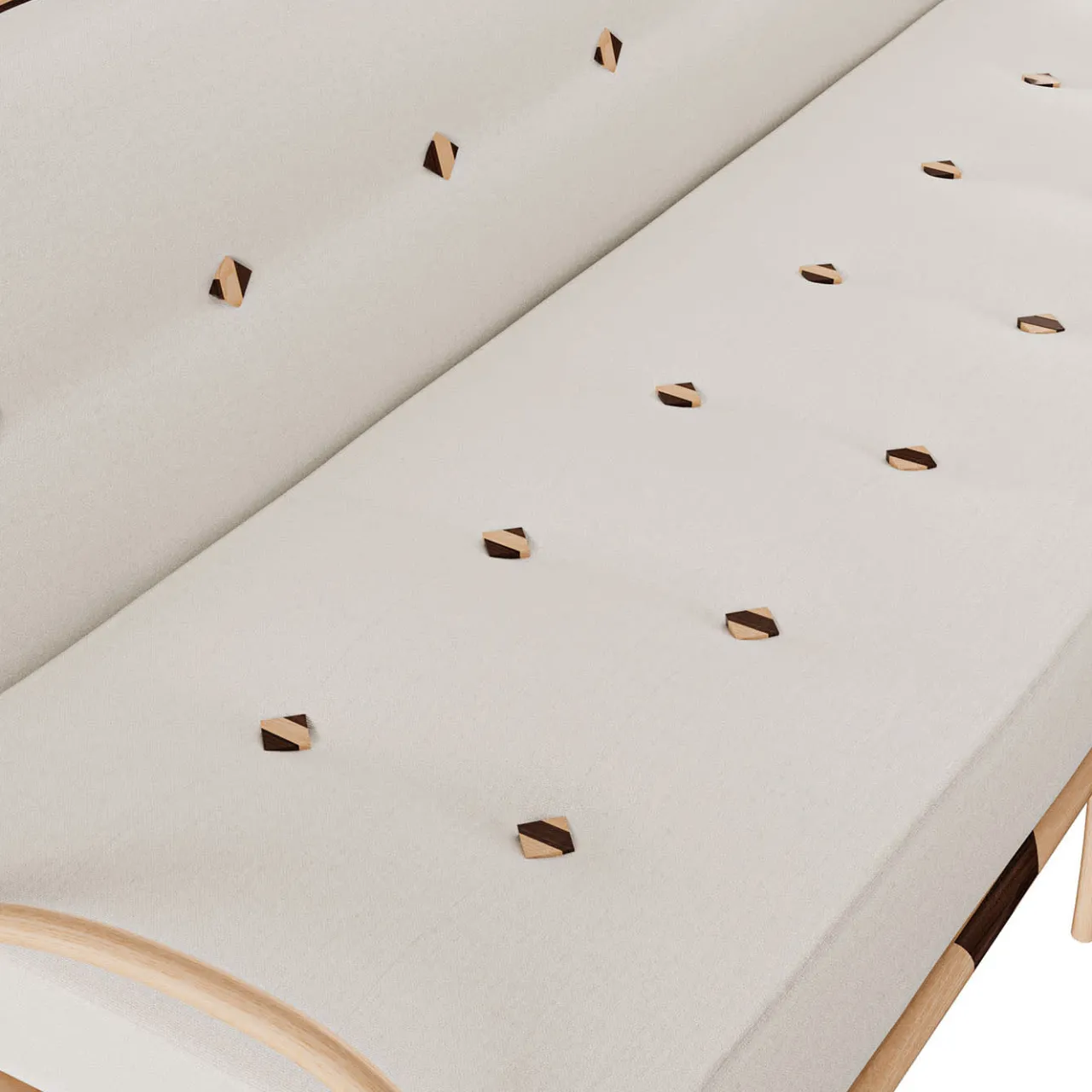 Divano Romanza bianco di Studio Marmo*Hebanon Fratelli Basile - 1830 Online