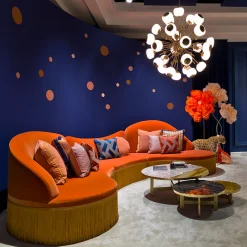 Divano sezionale a 3 pezzi Wave Orange #1*Chiara Provasi Hot