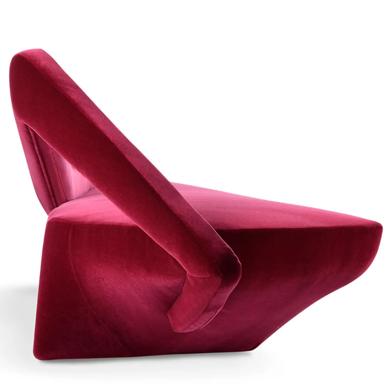 Divano Soft Machine Borgogna di Giovanni Tommaso Garattoni*Adrenalina Online