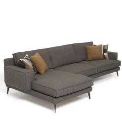 Divano Space con chaise longue grigio scuro*Mantellassi 1926 Sale