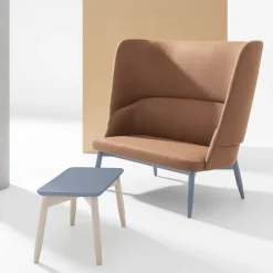 Divano Spy 665 rosso di Emilio Nanni*Billiani 1911 Sale